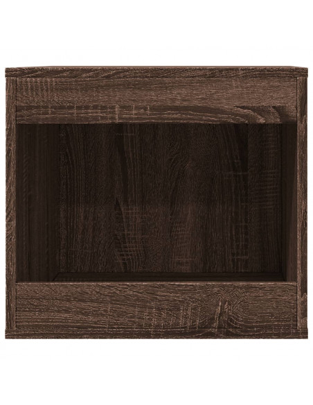 Recinto Lettiera Gatti Rovere Marrone 47x59x42 cm in Truciolato