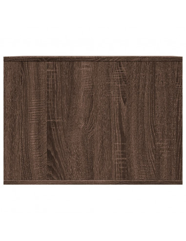 Recinto Lettiera Gatti Rovere Marrone 47x59x42 cm in Truciolato