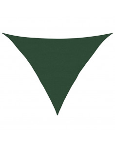 Vela Parasole 160 g/m² Verde Scuro 5x5x6 m in HDPE 2