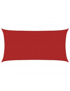 Vela Parasole 160 g/m² Rossa 2x4 m in HDPE 2