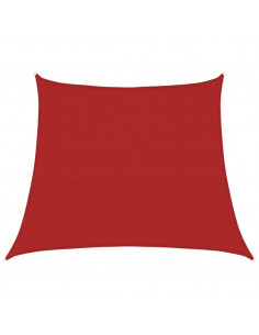 Vela Parasole 160 g/m² Rossa 3/4x3 m in HDPE 2