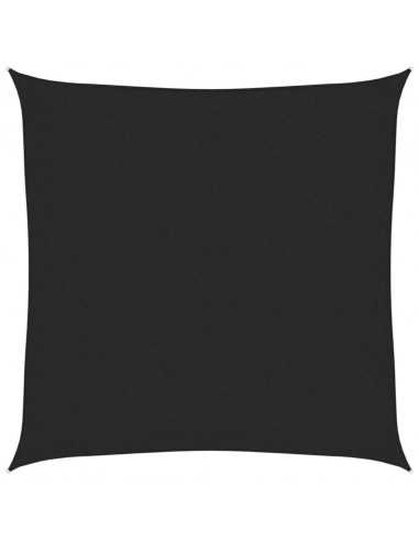 Vela Parasole 160 g/m² Nera 2x2 m in HDPE