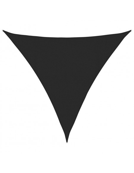 Vela Parasole 160 g/m² Nera 4x4x4 m in HDPE
