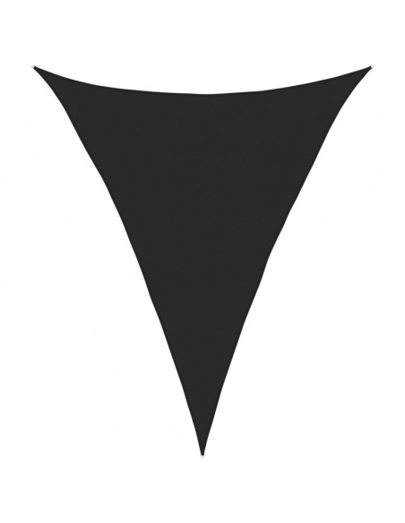 Vela Parasole 160 g/m² Nera 5x6x6 m in HDPE