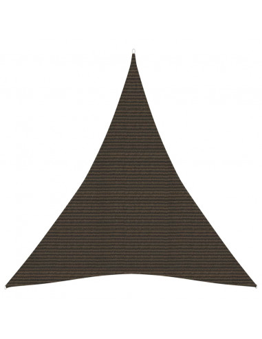 Vela Parasole 160 g/m² Marrone 4x5x5 m in HDPE