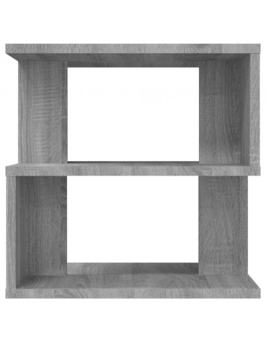 Tavolino Grigio Sonoma 40x40x40 cm in Legno Multistrato