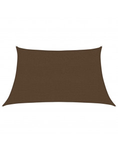 Vela Parasole 160 g/m² Marrone 3/4x2 m in HDPE 2