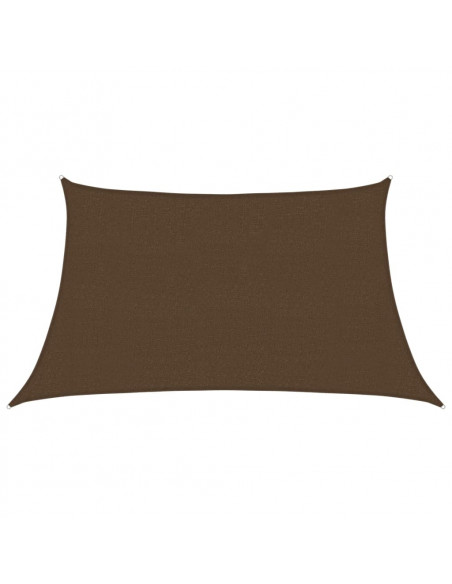 Vela Parasole 160 g/m² Marrone 3/4x2 m in HDPE