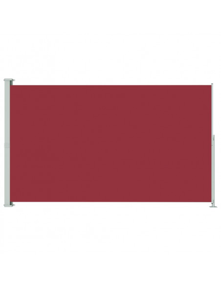 Tenda Laterale Retrattile per Patio 180x300 cm Rossa