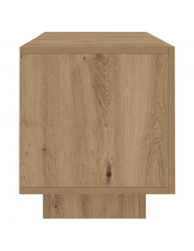 Mobile Porta TV con LED Artigianale 160x35x40 cm Multistrato