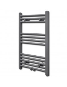 Radiatore Centrale Portasciugamano Dritto Grigio 500 x 764 mm 2