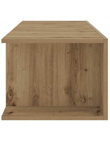 Mobile Porta TV con LED Artigianale 135x39x30 cm Truciolato