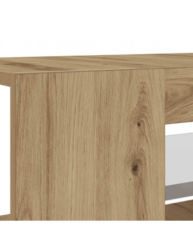 Mobile Porta TV con LED Artigianale 135x39x30 cm Truciolato