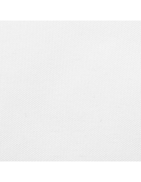 Parasole a Vela in Tela Oxford a Trapezio 3/4x3 m Bianco
