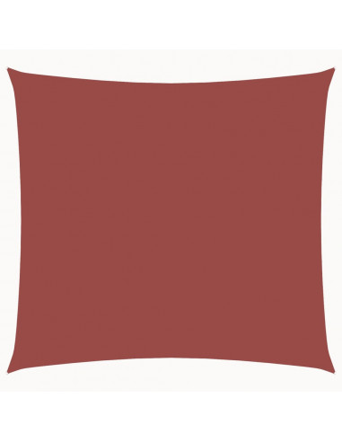 Vela Parasole in Tela Oxford Quadrata 6x6 m Terracotta