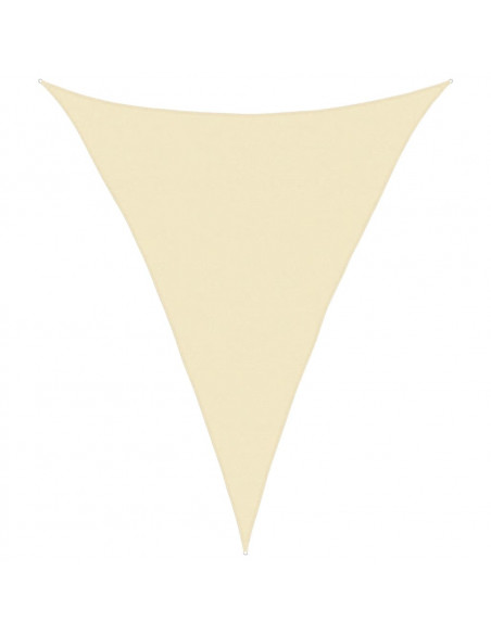Vela Parasole 160 g/m² Crema 5x6x6 m in HDPE