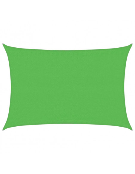 Vela Parasole 160 g/m² Verde Chairo 3,5x4,5 m in HDPE