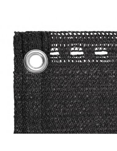 Paravento da Balcone Antracite 90x300 cm in HDPE