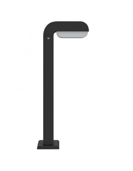 Lampade per Esterni 3 pz Nere 50 cm in Alluminio Pressofuso