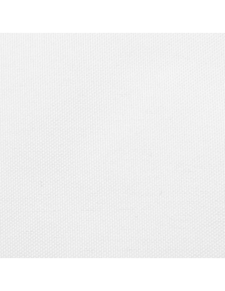 Parasole a Vela in Tela Oxford a Trapezio 2/4x3 m Bianco