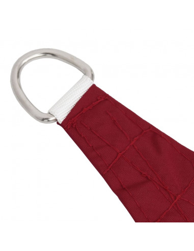 Parasole a Vela in Tela Oxford a Trapezio 2/4x3 m Rosso