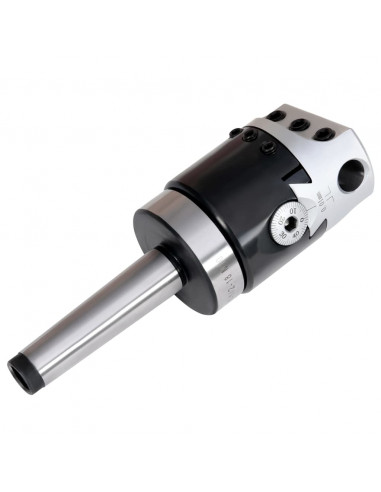 Testa Foratura 50 mm con Gambo MT2 per Tornio Fresatura