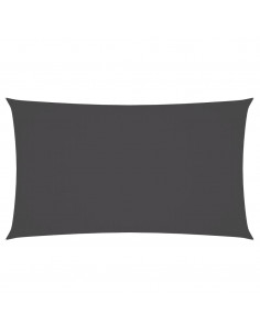 Parasole a Vela Oxford Rettangolare 2x4,5 m Antracite 2