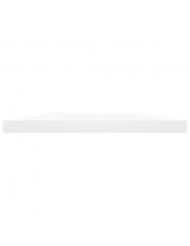 Ripiani per Libreria 4pz Bianchi 60x30x1,5 cm Legno Multistrato