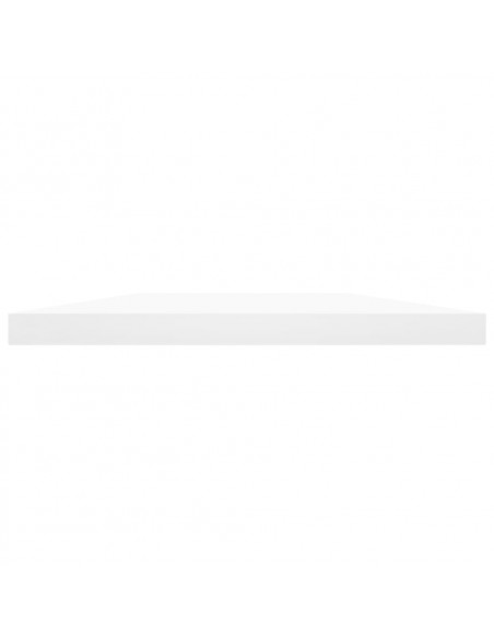 Ripiani per Libreria 4pz Bianchi 60x30x1,5 cm Legno Multistrato