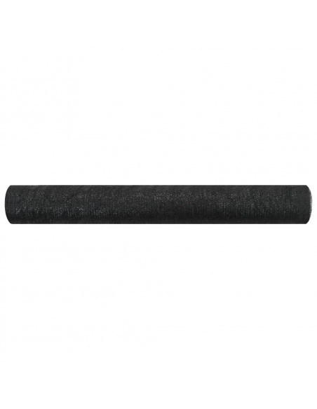 Rete per Privacy Nera 1x10 m in HDPE 75 g/m²