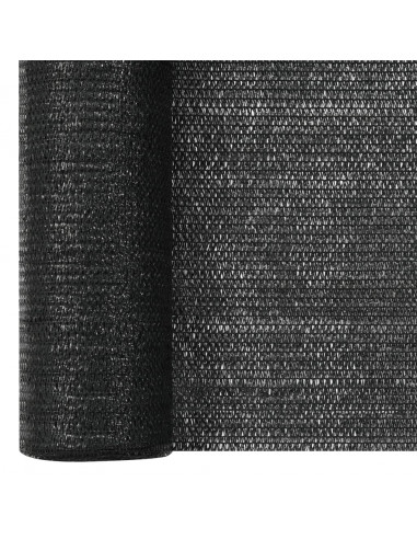 Rete per Privacy Nera 1,2x10 m in HDPE 75 g/m²
