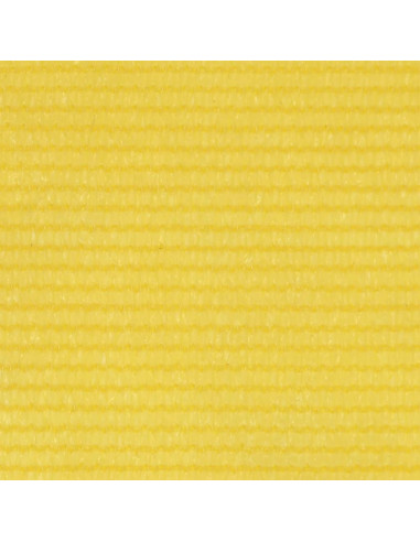 Schermo Frangivista per Balcone Giallo 120x600 cm in HDPE