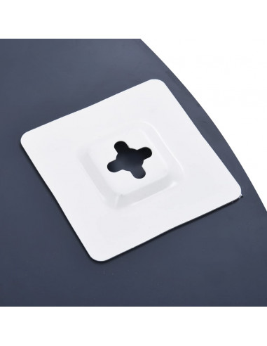 Specchio da Parete con Mensola 100x60 cm in Vetro Temperato