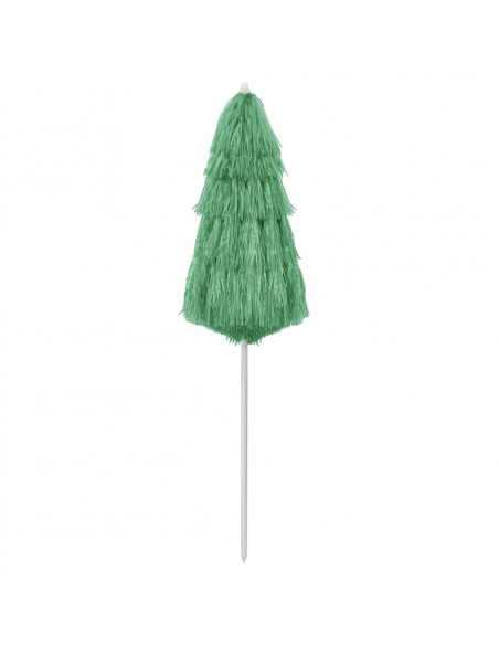 Ombrellone da Spiaggia Hawaii Verde 180 cm