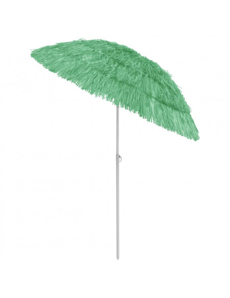 Ombrellone da Spiaggia Hawaii Verde 180 cm