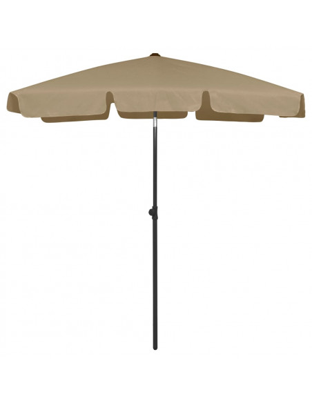 Ombrellone da Spiaggia Tortora 180x120 cm