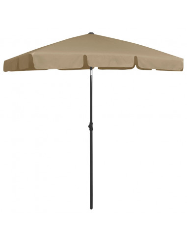 Ombrellone da Spiaggia Tortora 180x120 cm