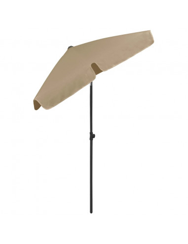 Ombrellone da Spiaggia Tortora 180x120 cm