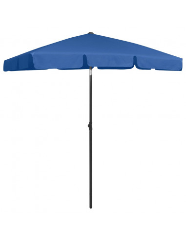 Ombrellone da Spiaggia Azzurro 180x120 cm