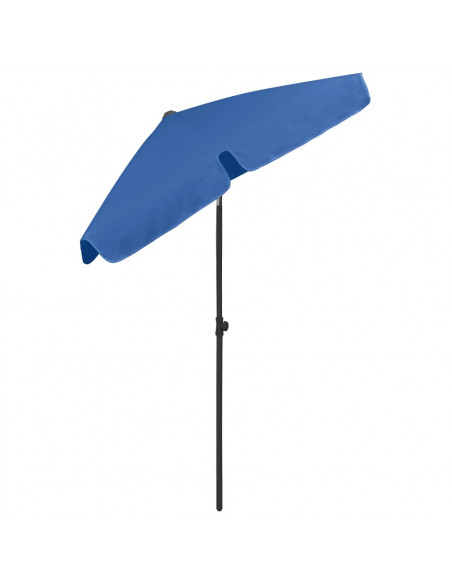 Ombrellone da Spiaggia Azzurro 180x120 cm