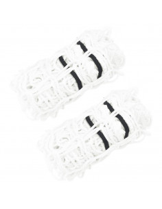 Reti da Fieno 2pz Rettangolari Bianchi 75x50 cm in PP 2