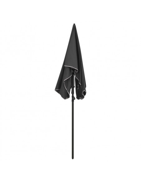 Ombrellone da Giardino con Palo 200x130 cm Antracite