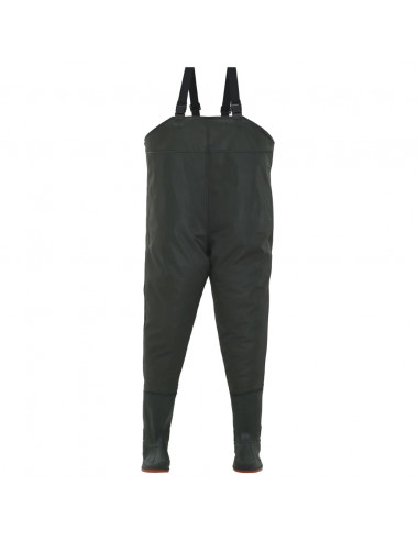 Pantaloni Impermeabili con Stivali Verdi Taglia 45