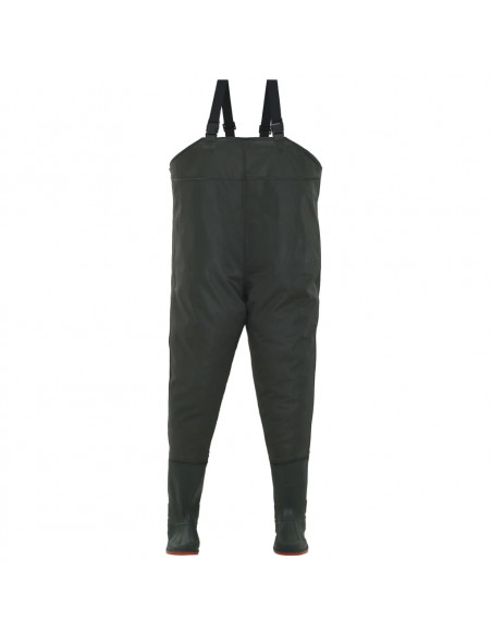 Pantaloni Impermeabili con Stivali Verdi Taglia 45