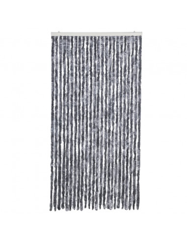 Tenda Antimosche Grigio Argento 100x200 cm in Ciniglia