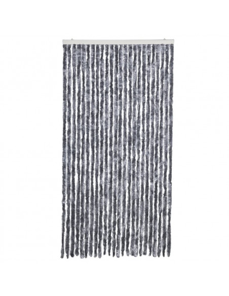 Tenda Antimosche Grigio Argento 100x200 cm in Ciniglia