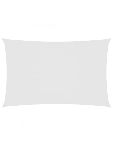 Parasole a Vela Oxford Rettangolare 6x8 m Beige