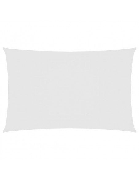 Parasole a Vela Oxford Rettangolare 6x8 m Beige