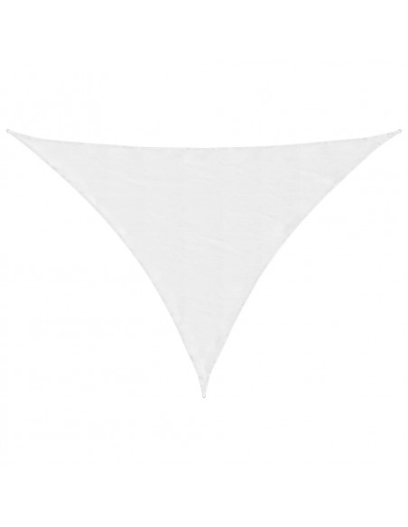 Parasole a Vela Oxford Triangolare 3x3x4,24 m Bianco
