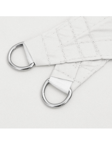 Parasole a Vela Oxford Triangolare 3x3x4,24 m Bianco